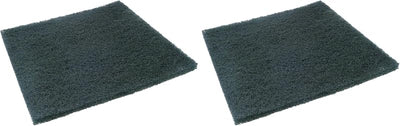 Almohadilla anti salpicaduras aceite cuadrada negra 2 Pzas