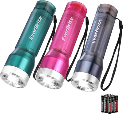 Pack 3 Linternas LED Mini Resistente Agua Con 3 Modos