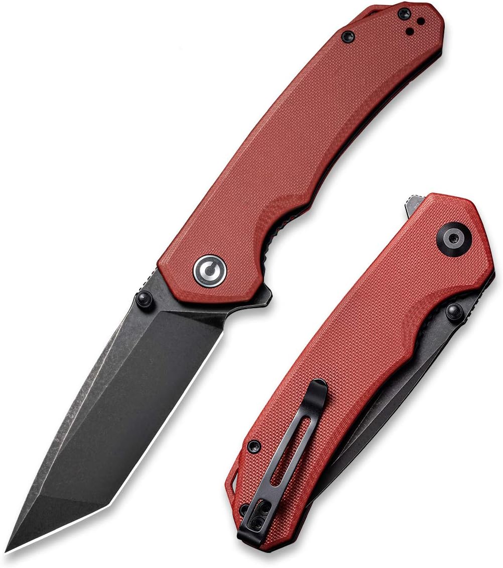 Cuchillo plegable D2 3.5pulg G-10 con abridor