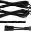 Kit 2 Luces LED Rojas para Barco Botón Encendido