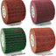 4 Ruedas Pulido 4.7x4" Grano 80-320 para Metal Pintura