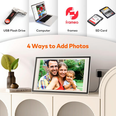 Marco fotos digital 12.7pulg 64GB IPS tactil USB SD