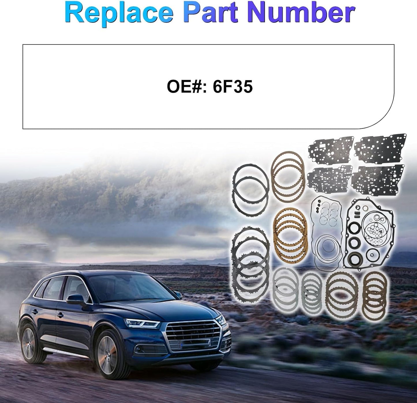 Kit sellos transmisión Ford Edge/Explorer/Fusion 09-17