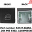 4 Tapas interruptor repuesto Mercedes-Benz C250 GLE 15-19
