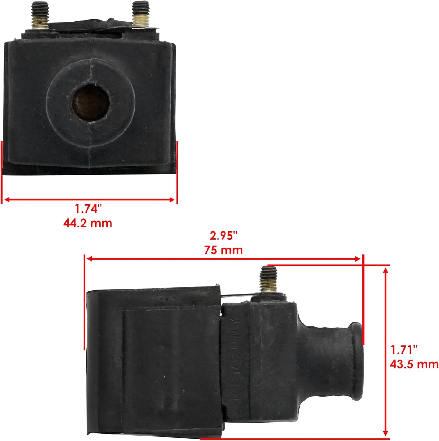 Bobina encendido comp motor Mercury Outboard 80hp 1989