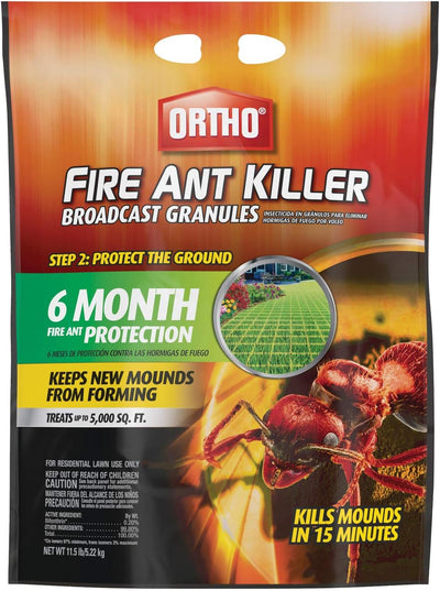Gránulos mata hormigas de fuego 11.5lb 5000ft2 6 meses