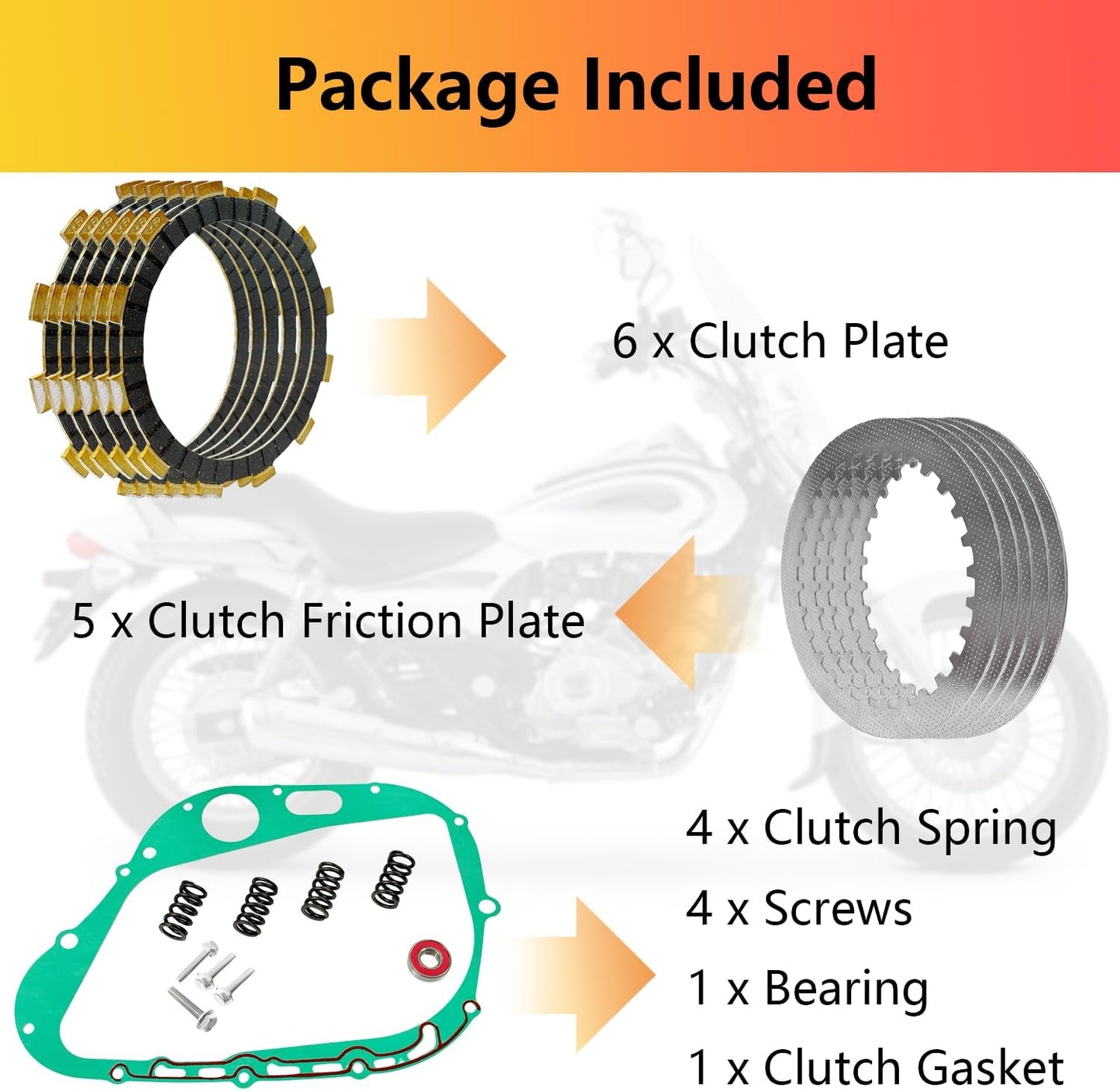 Kit embrague junta Suzuki Savage 650 LS650