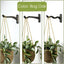 Colgador madera para plantas pared gancho duradero