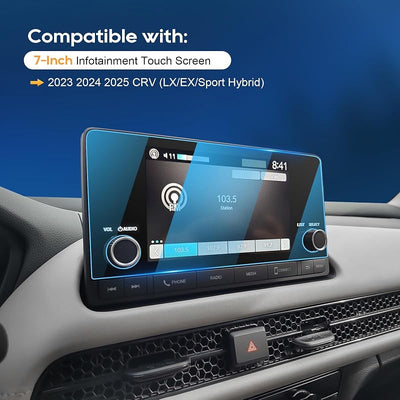 Protector pantalla CRV 2023-25 7" vidrio templado 9H