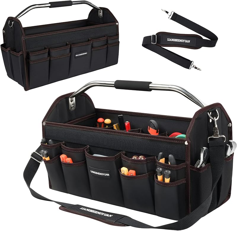 Bolsa herramientas 20pulg 30 bolsillos impermeable plegable