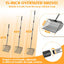 Cuchara excrementos pollo 15pulg acero inox ajustable