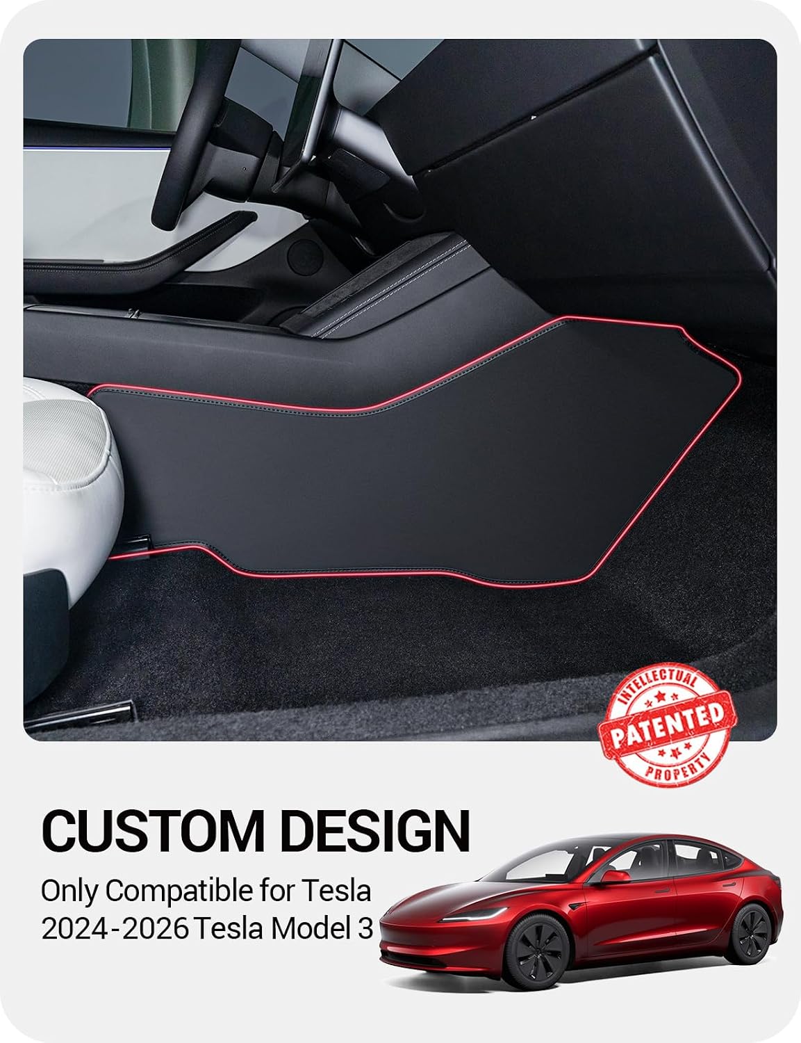 Alfombrillas laterales antipatadas Tesla Model 3 estándar