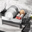 Escurridor platos acero inox encimera con soporte