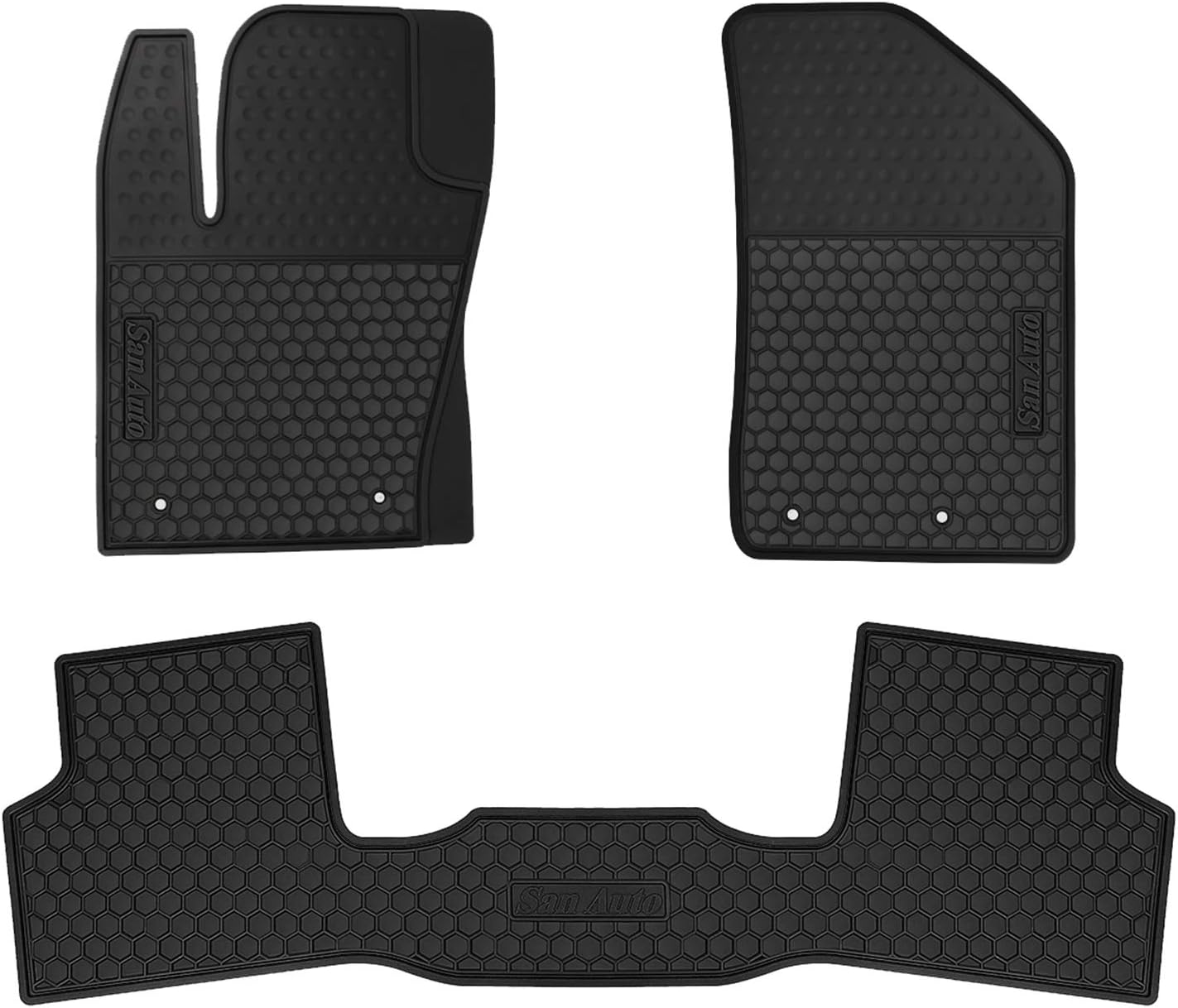 Alfombrillas Jeep Renegade goma negra ajuste personalizado