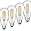 Bombilla LED Edison ST58 6W blanco cálido 2700K E26