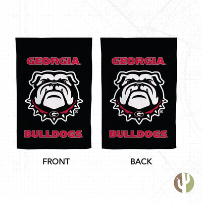 Bandera UGA Bulldogs 19x12" eventos al aire libre