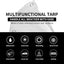 Lona Blanca Impermeable 30x30ft 7.5mil Multiusos