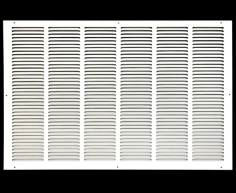 Rejilla aire retorno 34x14" pared y techo blanco