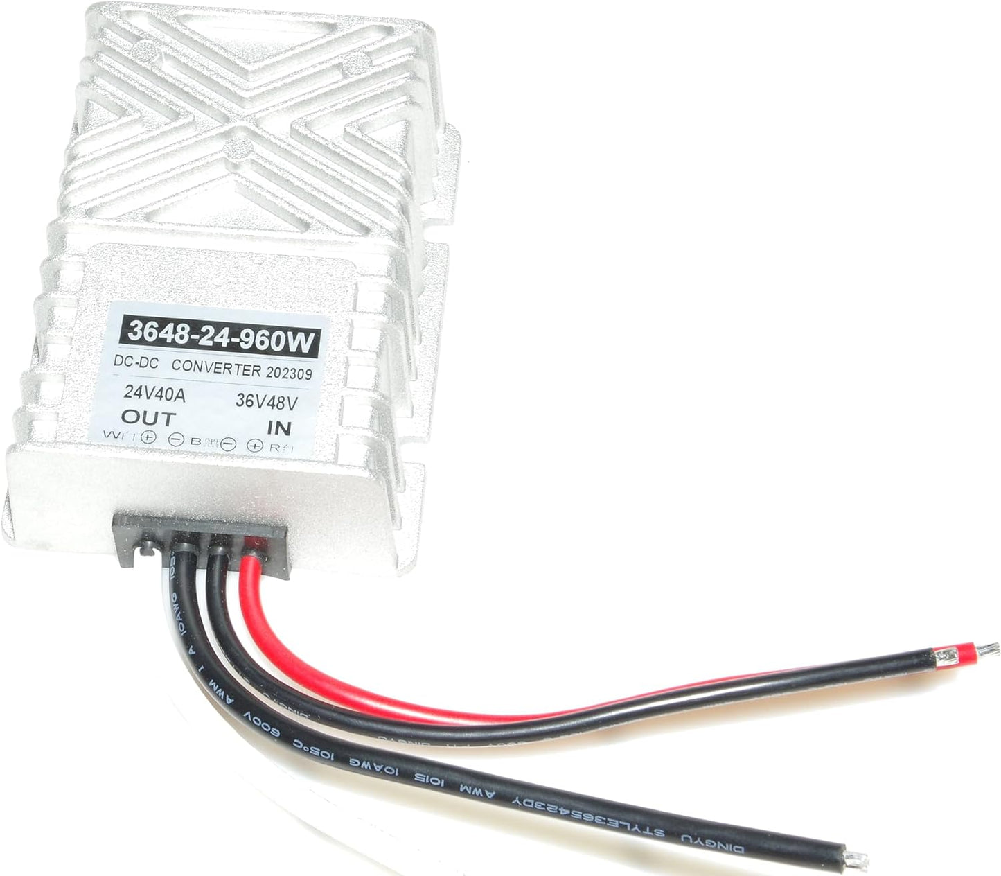 Convertidor DC-DC 48-60V a 24V 40A 960W automotriz