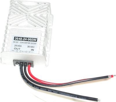 Convertidor DC-DC 48-60V a 24V 40A 960W automotriz