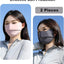 2 Máscaras UV Transpirables para Mujer Exteriores Reutilizables