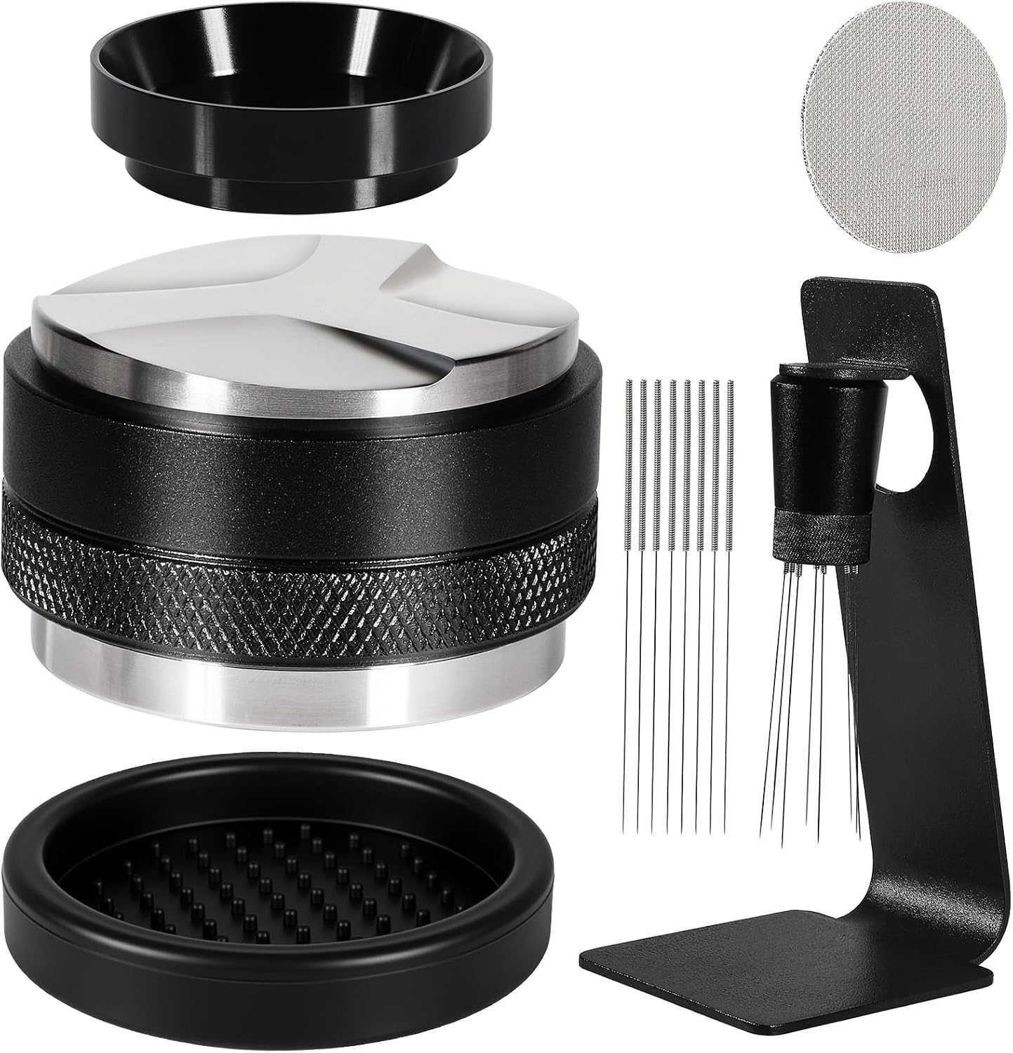 Kit accesorios espresso inox 316 distribuidor magnético