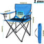 2 Pzas Silla Plegable Campamento con Bolsa Transporte