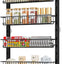 Organiz. puerta estantes 8 niveles cocina baño