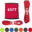 Cuerda elástica 1/4pulg x16ft para kayak y reparar tienda Rojo