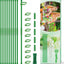 Estacas 17pulg soporte orquídeas 10 postes 3/4/5pies