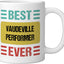Taza Cerámica Vaudeville Performer Blanca