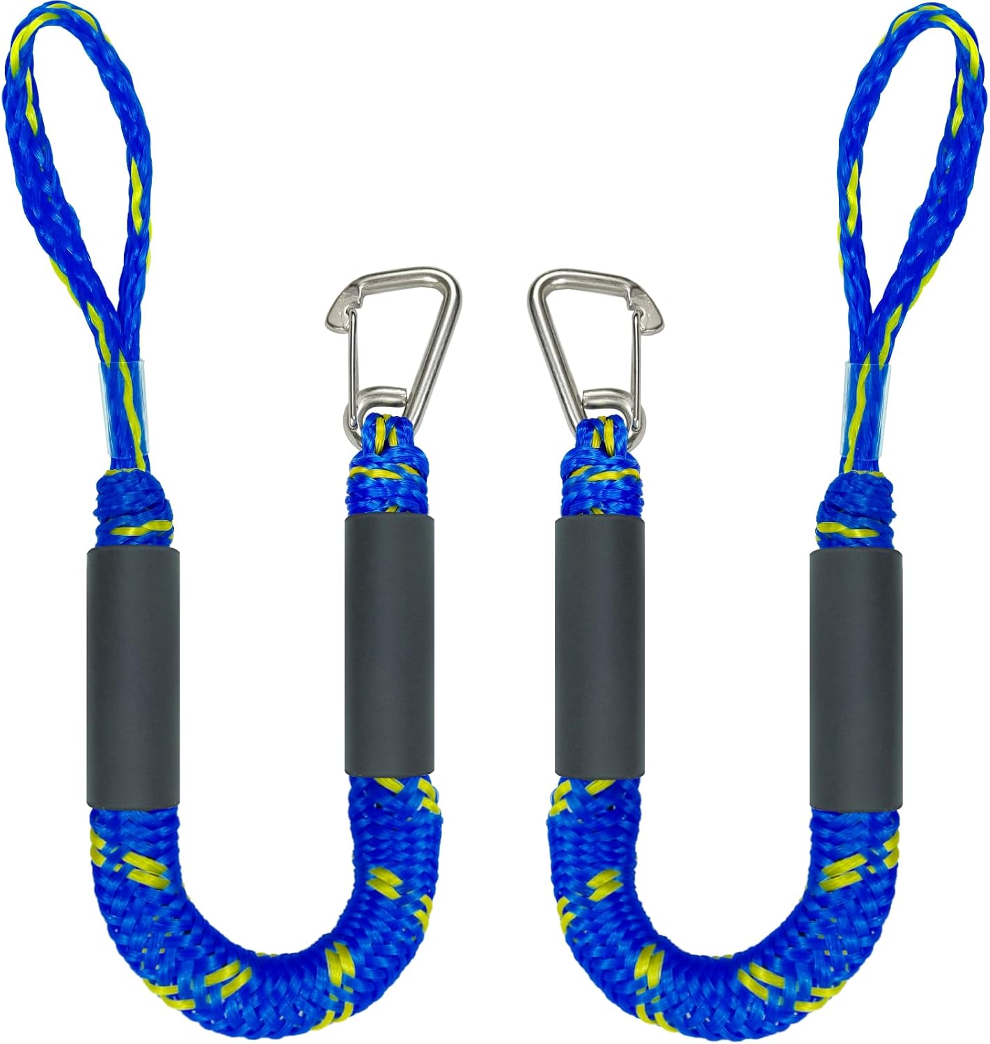 Línea elástica 2ft para barcos con clip acero inox 316