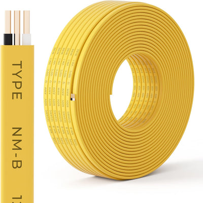 Cable NM-B 12/2 AWG 20A 600V cobre macizo para interior