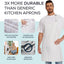 Delantal cocina resistente agua correa ajustable 33x27