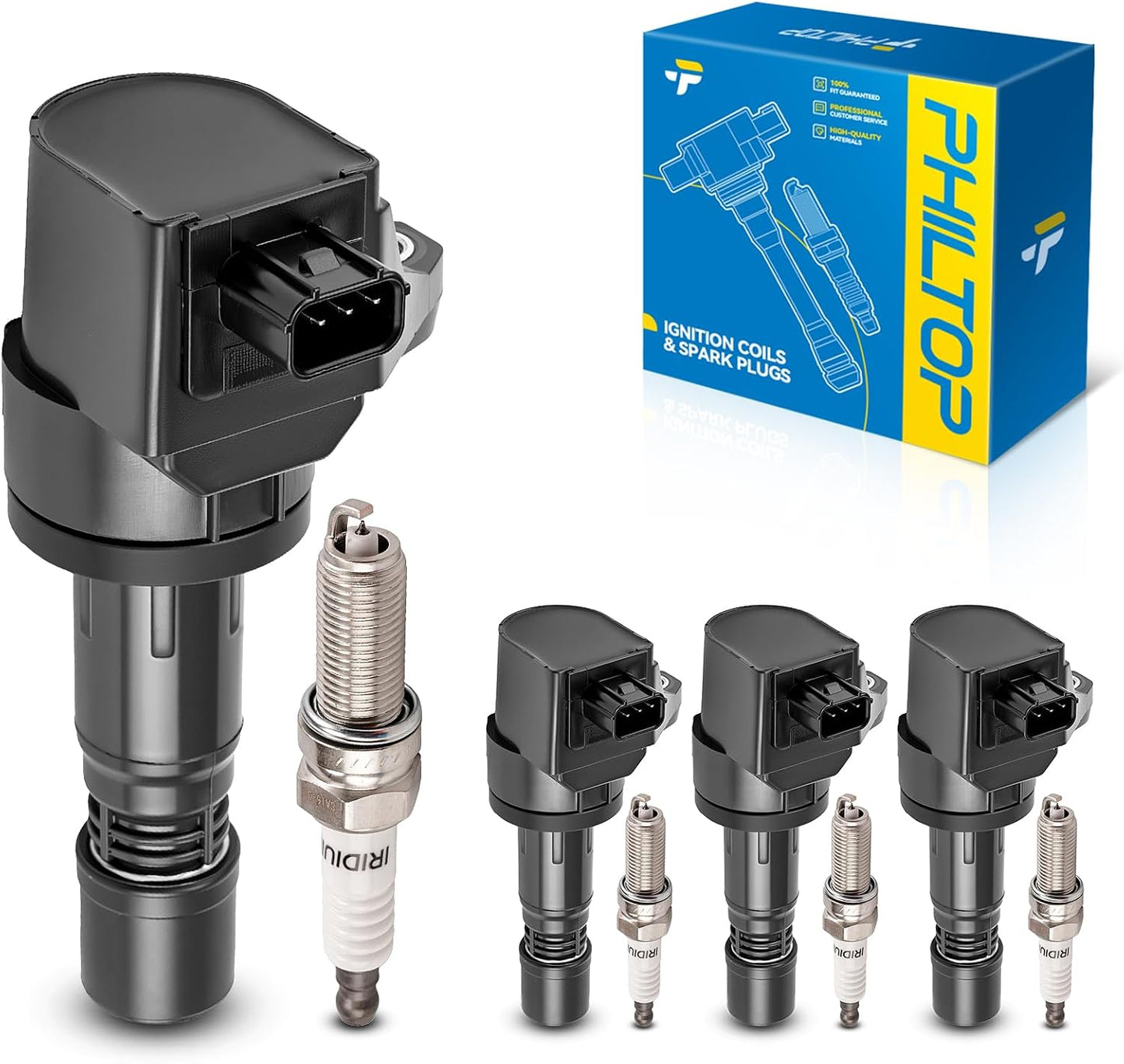 Pack bobinas encendido y bujías iridio Honda Civic HR-V ILX