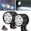 Luces LED antiniebla motocicleta 12/24V impermeables