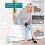 Organiz. zapatos armario plegable con cubierta 4 asas