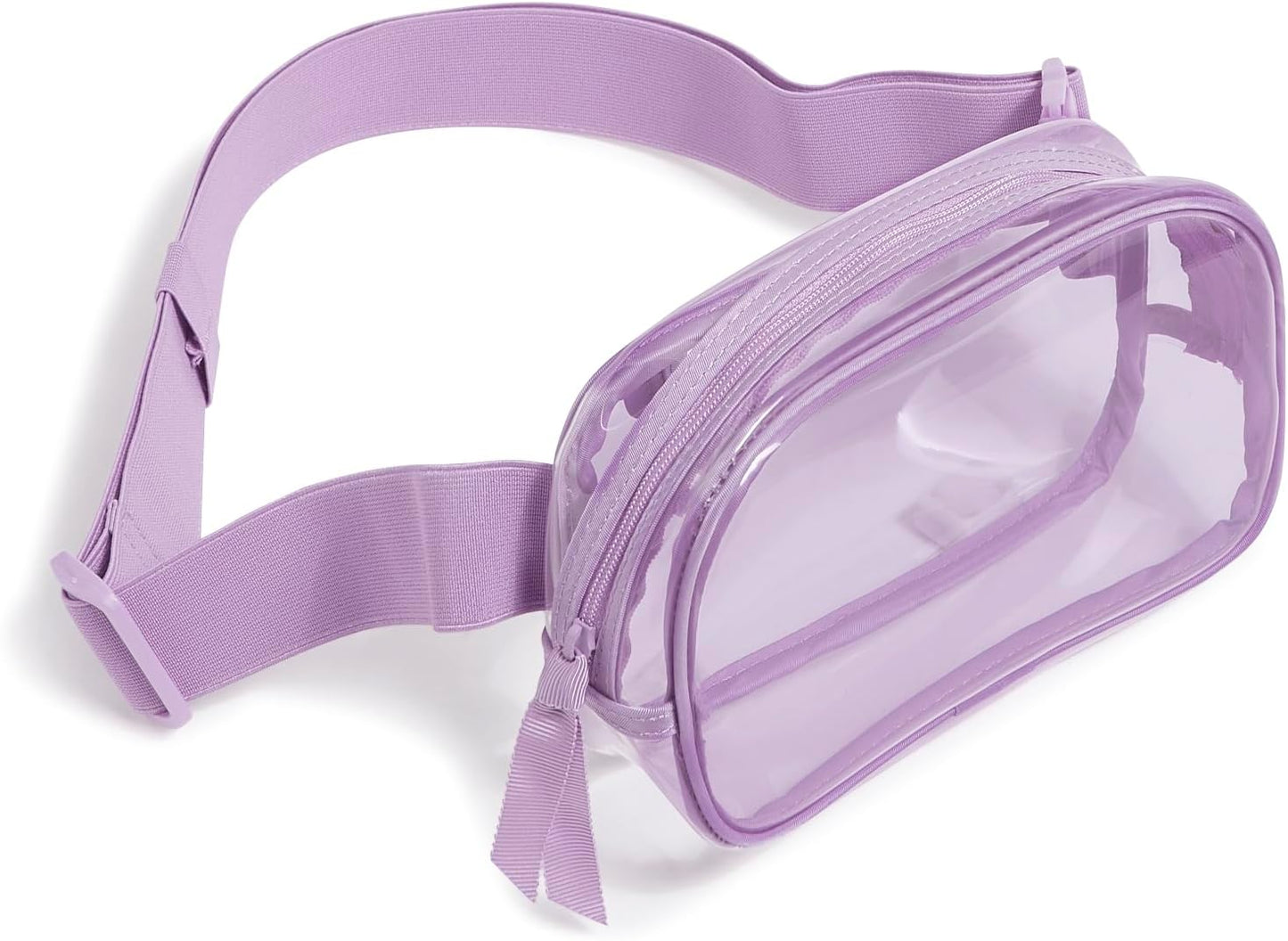 Bolsa cinturón pequeña transparente