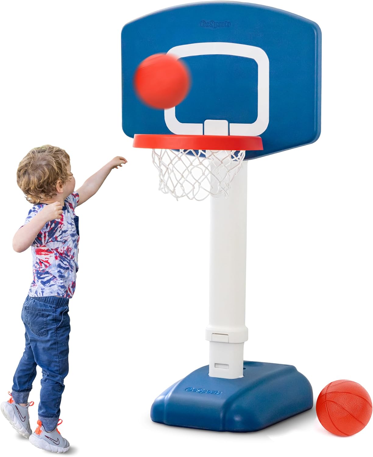 Set Baloncesto Niños Pequeños Interior Exterior Ajustable