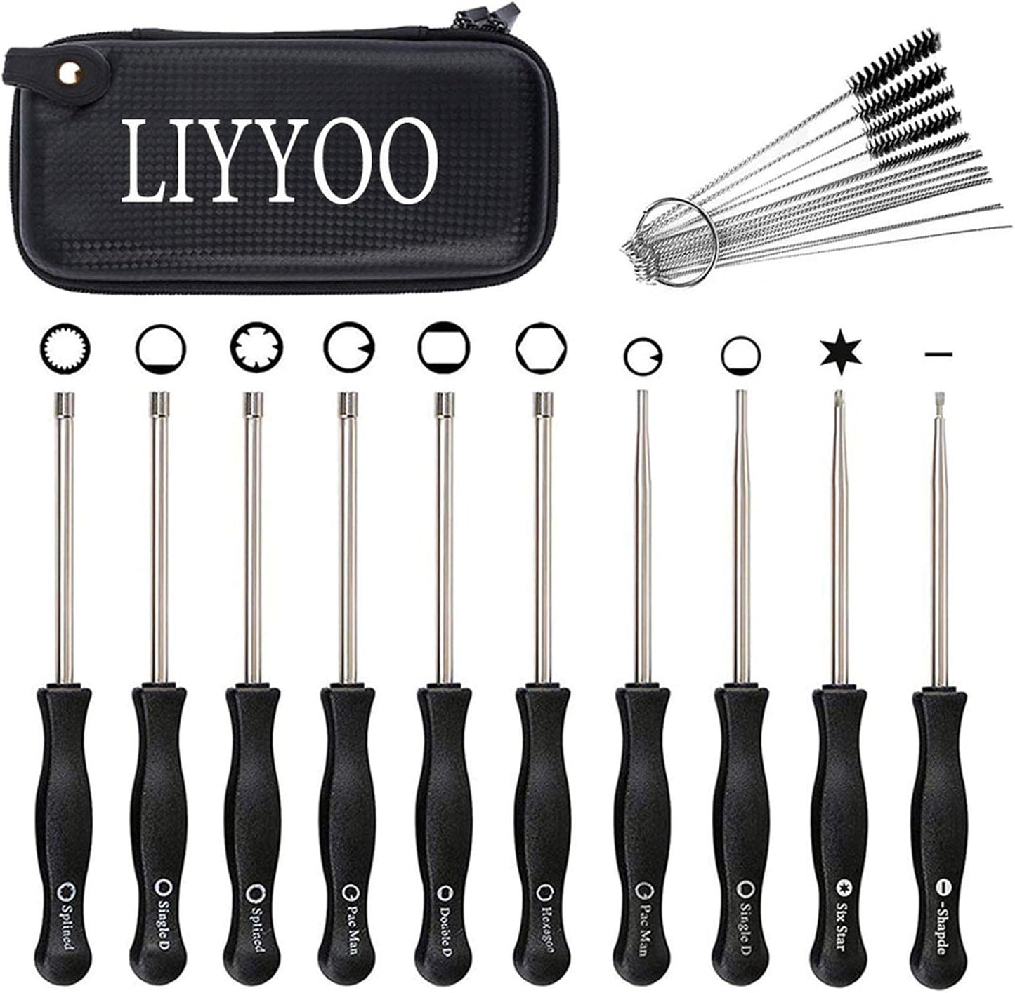 Kit herramientas ajuste carburador motor 2 ciclos