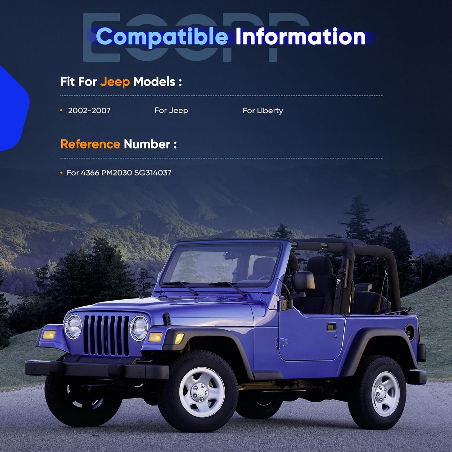Soporte elevación capó Jeep Liberty Strut Set 2
