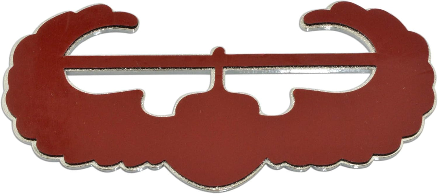 Emblema metal asalto aéreo ejército