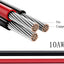 Cable extensión solar XT60i 10AWG 6mm2 comp 9.8 pies