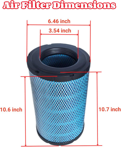 Filtro aire Polaris RZR PRO R 2022-24 pack 2