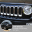 Cubierta faros delanteros Jeep Patriot 11-16 cromado