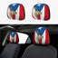 2 Pzas Fundas Reposacabezas con Rana Bandera PR Universal