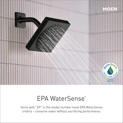 Ducha de mano Moen negra mate ecológica 3638EPBL