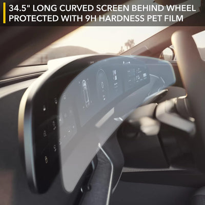 Protectores pantalla Lucid Air 3 en 1 tactil antirreflejos