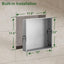 Nicho ducha acero inox sin azulejos almacenamiento
