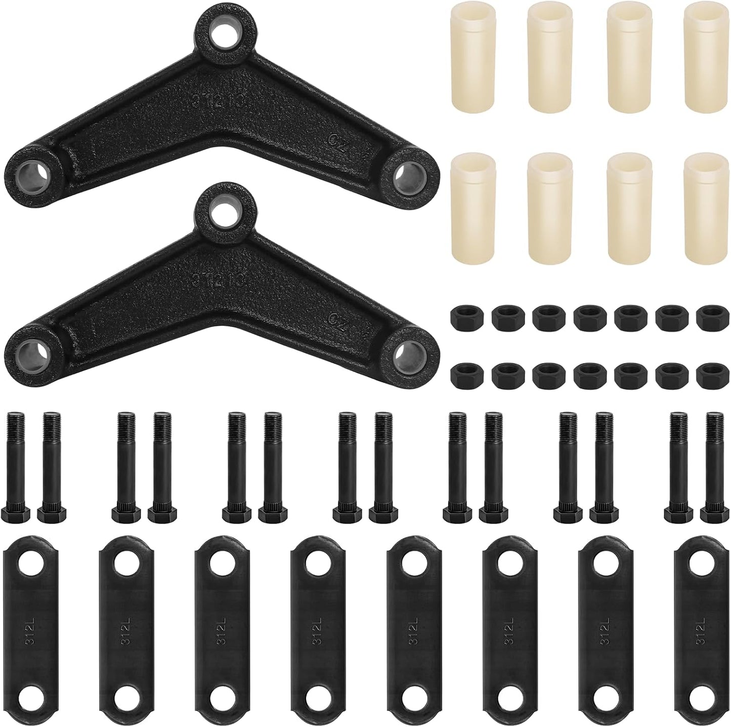 Kit grillete remolque 7-3/4 pulg 256l ecualizador eje tándem